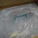 7 Pack Small Storage Bins Plastic Storage Container Stackable Box with Lids,with Handle Clear Plastic Container for Suitable for storing snacks, tools, cosmetics, toys