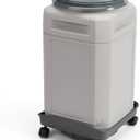 Mighty Tuff 13 Gallon, 54 Lbs Capacity, BPA-Free Pet Food Storage Container with Rolling Dolly on Wheels and Perfect Portion Scoop, Mobile Solution for Air-Tight Pet Food Storage