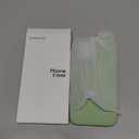 ORNARTO Compatible with iPhone 16 Pro Case 6.3", Slim Liquid Silicone 3 Layers Soft Gel Rubber Shockproof Protective Cover with Anti-Scratch Microfiber Lining-Matcha