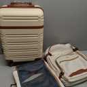 YAMTION Luggage Sets 6 Piece,Hardside 20In Suitcase with Spinner Wheels,TSA Lock,Carry On Suitcase Travel Essentials for Personal Items