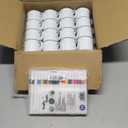 52 Pcs Make Your Own Mug Painted Enamel Mugs to Paint Kit 4 oz Painted Mug Color Your Own Cups Vintage Water Milk Tea Mugs DIY Coffee Cup for Birthday Mothers Fathers Day Graduation Easter Christmas