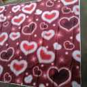 LYCGS 7X5FT Red Heart Photo Backdrop 90s Backdrops for Photoshoot Valentine's Day Backdrop Women Men Happy Birthday Photography Background Banner Photo Booth Studio Props X-91