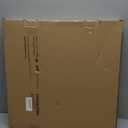 Large Ottoman Tray for Living Room and Coffee Table, Decorative Acacia Wood Serving Tray with Handles for Breakfast in Bed, Dinner Food Kitchen TV (Natural, 20" x 20" x 2")