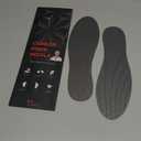 Titanium-Enhanced Carbon Fiber Insole 1 Pair for Quicker Recovery of Turf Toe, Hallux Rigidus, Limitus, Foot Fractures, Rigid Shoe Insert for Hiking, Trekking, Basketball, Running Faster,255mm