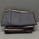 Foldable Closet Bags Clothes Storage Organizer Pouches Bag and Storage Containers for Comforters,Bedding, Foldable Organizer with Reinforced Handle, Clear Window, Sturdy Zippers, (6 Pack)