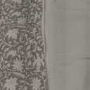 Floral Throw Pillow Covers 24x24 Farmhouse Block Print Pillow Covers Decorative Pillow Covers Couch Pillows for Living Room Vintage Accent Sofa Pillows Set of 2, Taupe Grey