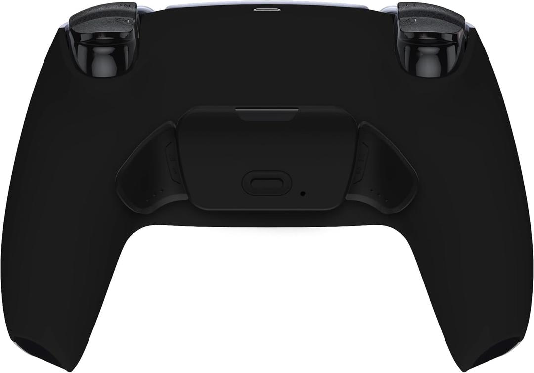 eXtremeRate Back Paddles Programable RISE Remap Kit for PS5 Controller BDM-010 BDM-020, Upgrade Board, Soft Touch Black Redesigned Back Shell, Back Buttons Attachment for PS5 Controller -No Controller