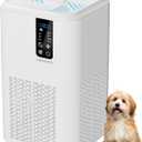 Air Purifier for Home Large Room Up to 1750ft, H13 HEPA with Sleep Mode, Air Cleaner with Aromatherapy for Office, Living Room, Bedroom, Remove Smoke Odor, Home Pets, White