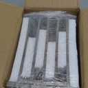 Acrylic Sign Holder 5 x 7, 10 Pack Clear Table Menu Vertical Display Stand Desktop Display Double Sided Stand Paper Holder Table Sign Suitable for Restaurants Office Store Show Fair