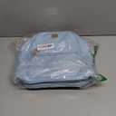 Girls Fashion Mini Backpack Purse Small Cute Plaid Leather Women Backpacks Little Bag, Mint Blue