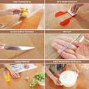 Warmstar Clear Table Cover Protector 24 x 48 Inch, 2mm Thick Plastic Table Cover Rectangle,PVC Clear Table Protector,Desk Protector Mat for Kitchen, Dresser, Writing DeskDining Room Table