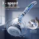 AOZUO Cordless Electric Spin Scrubber with Extendable Long Handle