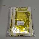 Birthday Party Decorations - 5 Pcs, Pre-Strung | Older Wiser Hotter Banner with Foil Curtains, 30th 40th 50th 60th 70th 80th Birthday Decorations Sign Gifts for Women Men (Black)