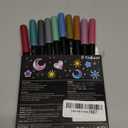 ThEast 10 Colors Metallic Face Paint, Athena Face Body Paint, Temporary Tattoo Markers for Skin, Face Painting Kit Body Markers, Valentines Easter Essentials