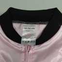 Sincere Party Pink Satin Jacket Back to the 50s Costume for Girls with ,Scarf,Earrings