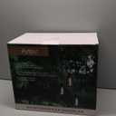 Solar Powered Led Chandelier Lights Outdoor Waterproof Hanging, Solar Light for Shed Interior, Gazebo, Home, Garden, Backyard, Pergola, Tree, Canopy, Window Decor (3Pcs LED Bulb)