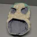 FUAMEY Dog Coat for Medium Dogs,Waterproof Dog Winter Jacket with Harness Built in Puppy Cold Weather Coats Reflective Pet Vest with Zipper Warm Fleece Dogs Snowsuit Windproof Mint Green M (M(chest:21in))