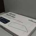 Stone Bath Mat Diatomaceous Earth Shower Mat Non-Slip Super Absorbent Diatomite Stone Bath Mats for Bathroom Floor Quick Drying Natural Easy to Clean (Line2-grey)