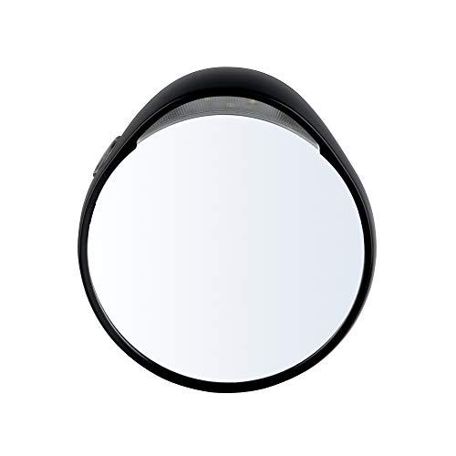 Tweezerman 10X Lighted Mirror, Clear and Bright