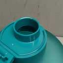 1 Gallon Water Bottle with Straw & Chug lid, BPA Free Dishwasher Safe 128oz Large Water Bottle with Motivational Time Marker and Handle Leak-proof Big Water Jug for Camping Sports Workouts (Clear)