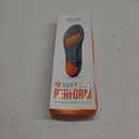 SOF SOLE ATHLETE Performance Men's Insoles - PU Foam & Gel Inserts - Heel-to-Toe Cushioning, Support, & Moisture Control, - Lightweight Comfort & Stability - Ideal for Runners, Walkers, Athletes (9-10.5, Orange)