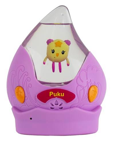 Aqua Pets Puku – Playful, Music-Loving, Interactive Floating Water Pet with Lights, Sounds & 3 Games – Collectible Toy for Kids Ages 6+