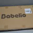 Babelio 16" Baby Gate Extension for Foldable Extra Wide Gates, 30" Tall Metal Dog Fence Extension, Black