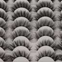 False Eyelashes 48 Pairs 6 Styles Mixed Fake Eye Lashes Bulk Wholesale Dramatic Thick 5D Wispy Strip Faux Mink Eyelashes Multipack