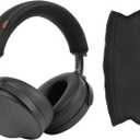 Desing Wish MDRZ1R Protective Headband Cover Compatible with Sony MDR-Z1R Headphone Thicker Sports Fabric Replacement Headband Cushion Pad Cover Black
