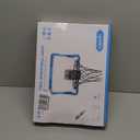 ropoda Indoor Basketball Hoop, Mini Hoop with 7 LED Lights, 3 Modes Scoreboard, Mini Hoop with 4 Balls Over The Door, Basketball Hoop Indoor, Toys Gifts for Kids Adults