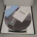 Digital Mirror Picture Frame, Touch Screen Smart WiFi Round Photo Frame Electronic, 32GB Storage, Share Photos and Video with App, Circle Vanity Mirror for Desk, Wall, Room Decor (10.1 Inch)