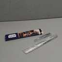 5 Pcs Kitchen Fine Tweezers Tongs, Stainless Steel Food Tongs Set, Professional Kitchen Long Tongs for Cooking,Repairing,Sea food,BBQ,Multi-use(12"and 6.3") (Silver)