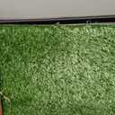 PETMAKER Artificial Grass Puppy Pee Pad for Dogs and Small Pets with Tray - 20x30 inches Washable 3-Layer Reusable Indoor Dog Potty Grass Training Pad, Easy Clean Pet Housebreaking Potty Solution