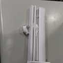 Cordless Light Filtering Mini Blind, 27 x 64 in, Alabaster