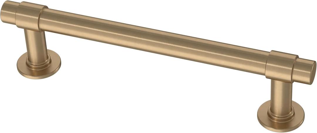 Franklin Brass Francisco (5-Pack) Cabinet Handles 4" Hole Center Pulls | Champagne Bronze Hardware Kitchen Door, Drawers, Dressers, Furniture P29617Z-CZ-B1