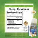 Twinings Superblends Sleep+ Herbal Tea with 1mg Melatonin, Camomile, Cinnamon & Vanilla, Naturally Caffeine-Free, 16 Tea Bags (Pack of 6), 96 Teabags (EXP 01/25/27)