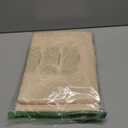 EcoSol Designs - Microfiber Damask Waterproof Stain Resistant Tablecloth, Wrinkle-Free Oval or Rectangular, Versatile and Functional Dining Tablecloth, Ecru, Swirls Design, 60 x 120 inches