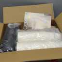 Ginkgo 100 Pack 12 oz Disposable Thickened Paper Coffee Cups with Lids and Sleeves, To Go Hot Coffee Cups, Hot Chocolate, Cocoa and Coffee Bar Supplies