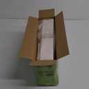 ECOLipak 50 Pack Clamshell Take Out Food Containers, 100% Compostable Disposable To Go Containers, 8X8 inch 3-Compartment Heavy-Duty To Go Boxes