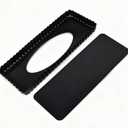 Special Shapes Fruit Tart Pan with Removable Loose Bottom Non-stick Carbon Steel (13 inch Long Strip)