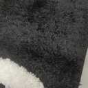 New Mungo Get Naked Bath Mat - Black Cute Bathroom Rugs with White Letters for Apartment Decor - Funny Black - Get Naked Rug for Bathroom - 31" x 20"