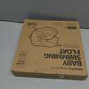 Baby Pool Float with Sun Canopy Inflatable Toddler Swimming Float with Anti-Backflip Tail Infant Pool Floaties for Ages of 6-30 Months (X-Large, Camo)