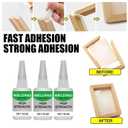 Welding Glue, Welding High-Strength Oily Glue, Universal Super, Instant Bonding, Strong Adhesion, 50g.4pcs