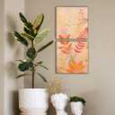 Oil Painting Style Decorative Poster - Autumn Memories - Canvas Wall Art Decorative Picture Prints For Library, Living Room, Study, Modern Home Decor, As A Gift To Friends, 11 X 11 Inch, 2 Pcs - D01