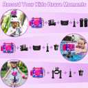 Pool Toy & Kids Underwater Camera - 99FT Waterproof Kid Action Camera 1080P Video&20MP Photo with Flip Lens, Includes 32GB Card for Diving Swimming Beach Snorkeling,Birthday Gift for Girls - GKTZ