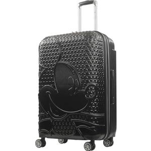 30" Black Disney Mickey Mouse Rolling Suitcase by Ful Luggage
