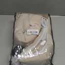 Neutral Pinch Pleated Linen Blackout Curtains 84 Inch Length 2 Panels Insulated Thermal Full Blackout Dual Layer Drapes for Bedroom Living Room Darkening Taupe Pinch Pleat Curtains with Hooks Rings (Burlywood Birch)