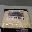 Granbest Premium Water Repellent Wingback Chair Cover 2-Piece High Stretch Jacquard Fabric Wing Back Chair Slipcovers (Wing Chair Cover,Beige)