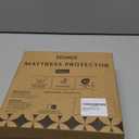 Full Size Waterproof Mattress Protector - Noiseless, Breathable, Machine Washable Fitted Mattress Cover with Deep Pocket up to 15