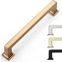 10 Pack 5 Inch Cabinet Handles - Champagne Bronze Cabinet Pulls for Kitchen and Dresser Drawers (5"/128MM Hole Center)